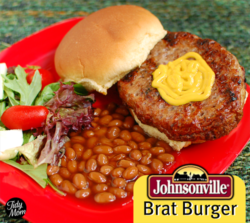 Johnsonville Brat Burger