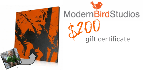 Modern Bird giveaway