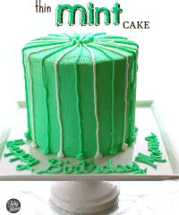 Thin Mint Cake