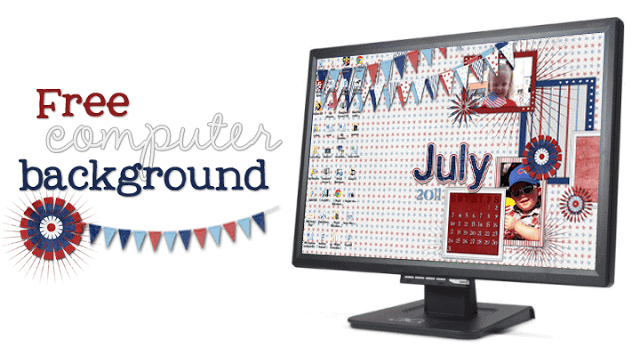 july 2011 computer background image