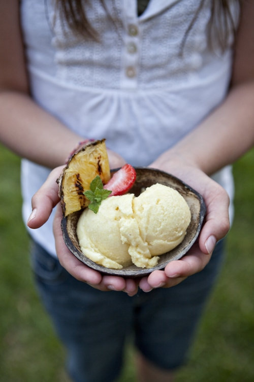 Pina Colada Sorbet