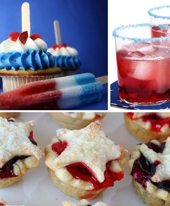 red white blue desserts