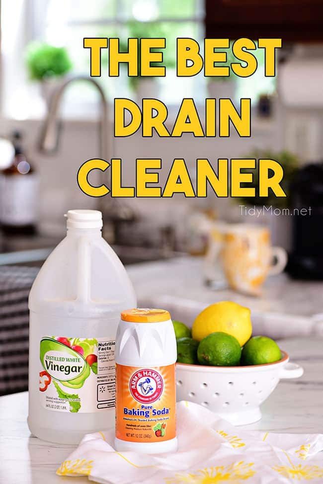 Unclog Drains Naturally with Baking Soda and Vinegar - Mom 4 Real