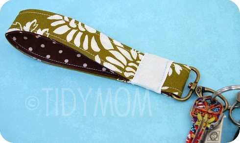 Fabric on sale key fob