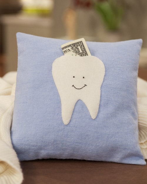 Tooth fairy pillow craft