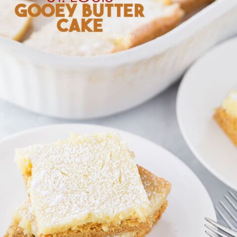 St. Louis Gooey Butter Cake for breakfast or dessert