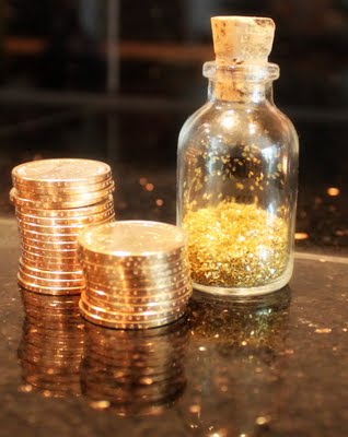tooth fairy dust and coins
