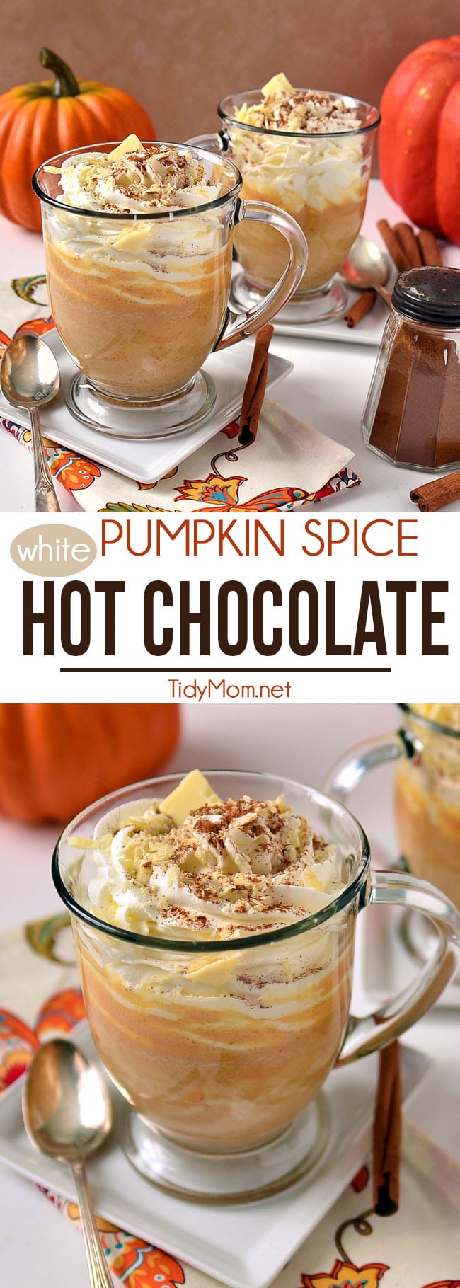 Pumpkin White Hot Chocolate Recipe