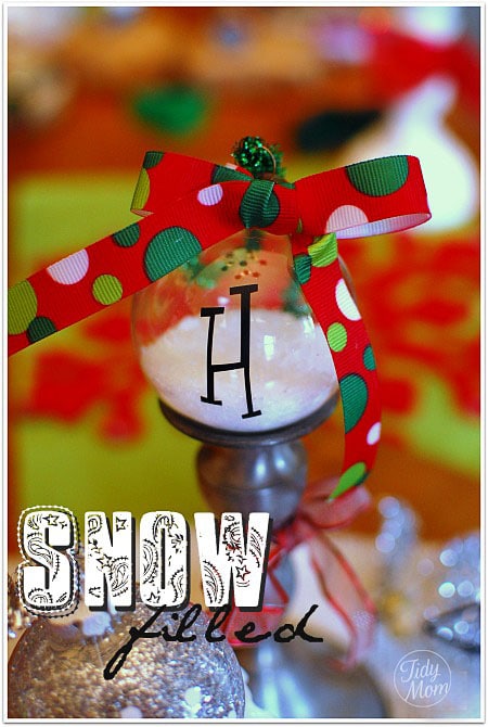 3 Handmade Christmas Ornament Tutorials {easy & inexpensive} at TidyMom.net 