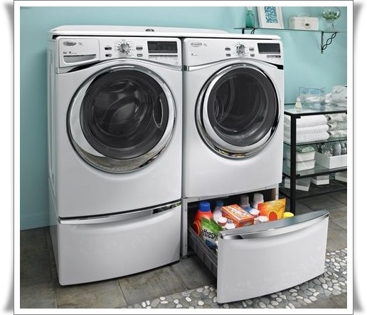 whirlpool dual washer and dryer