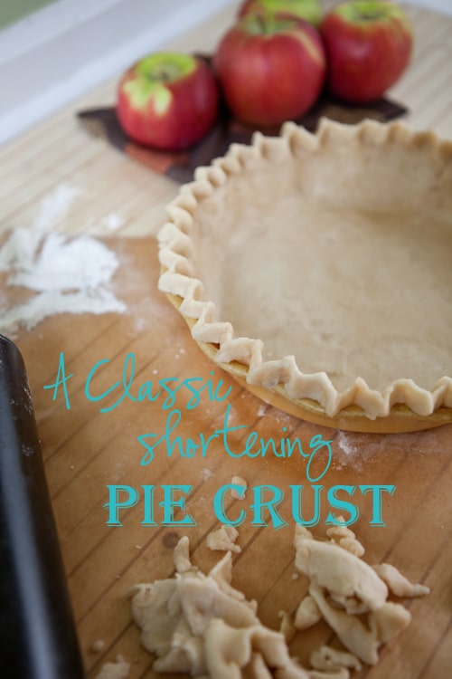 How to Make shortening pie crust and recipe