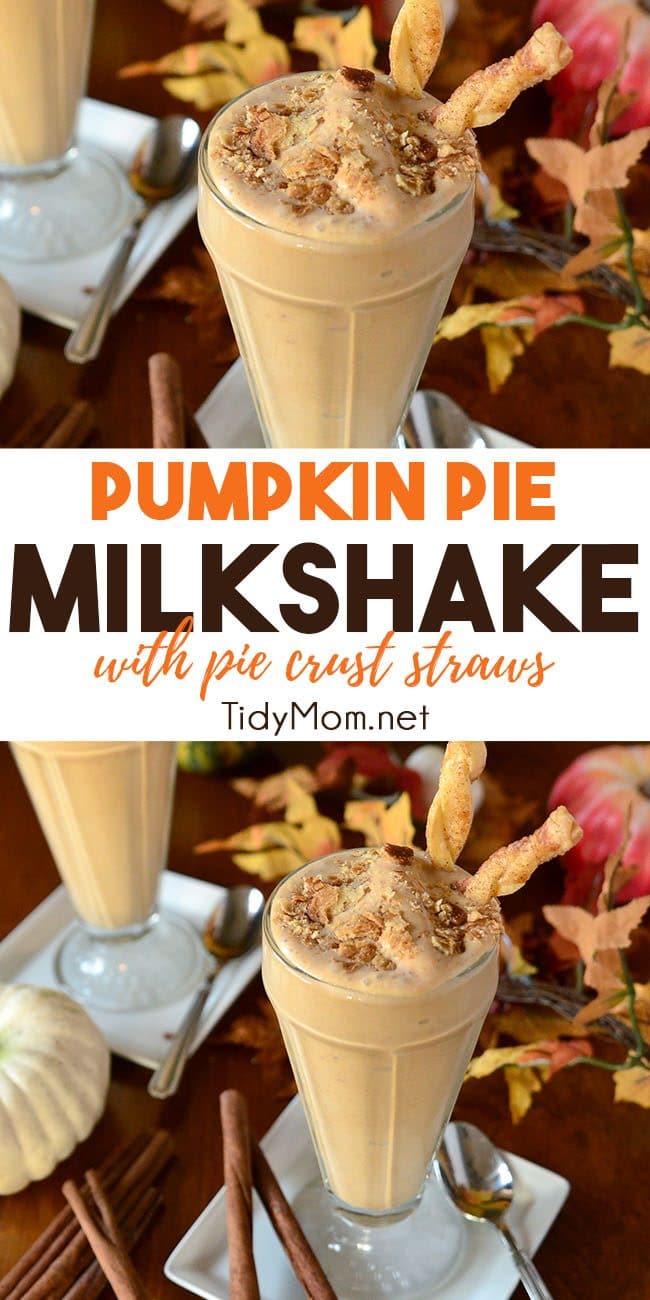 pumpkin pie milkshakes