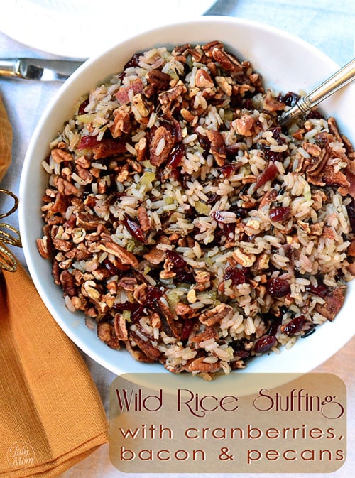 Wild Rice Stuffing recipe