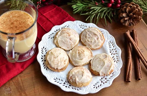 eggnog cookies