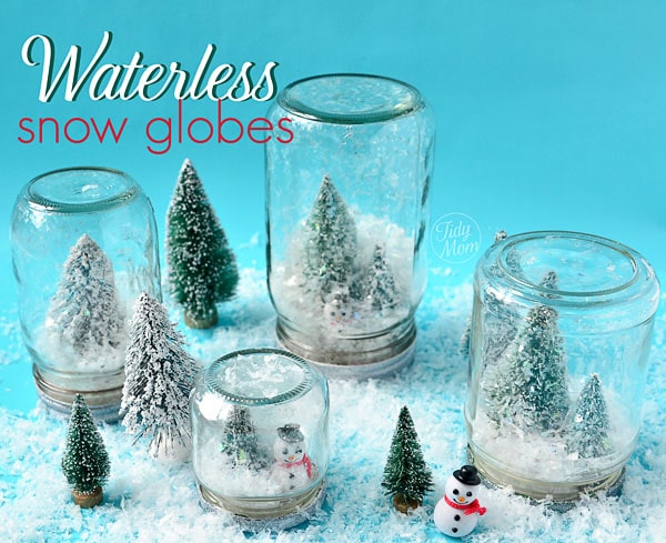 DIY snow globes: How to make winter wonders without water - Think.Make .Share.