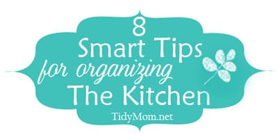 Getting Organized in 2012 - Organizing Cleaning Supplies and Free Label  Printables! - Tatertots and Jello