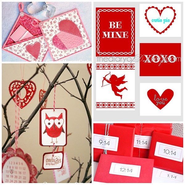 Valentine Crafts Collage