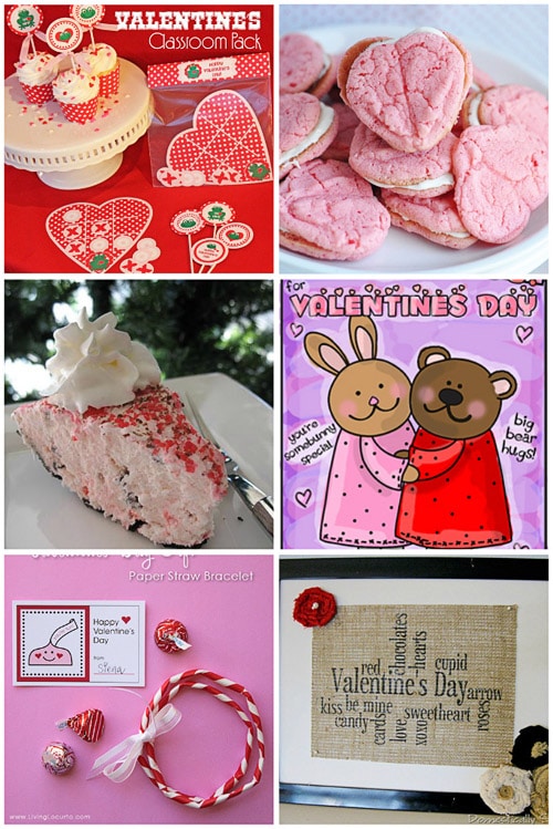 Valentines Day crafts and food