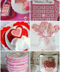 Valentines Day food and crafts