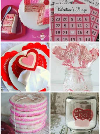 Valentines Day food and crafts