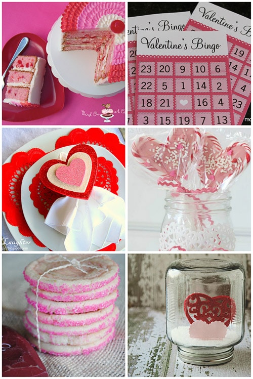 Valentines Day food and crafts