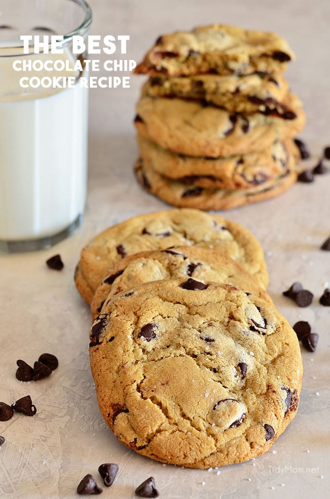 Bakery Style Chocolate Chip Cookies - Julie Marie Eats