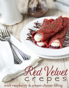 Red Velvet Crepes