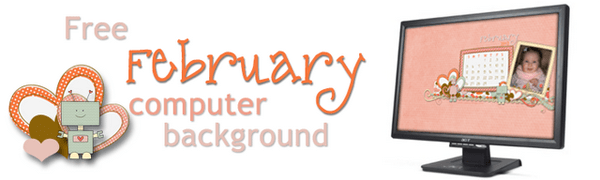 free 2012 February desktop calendar wallpapers