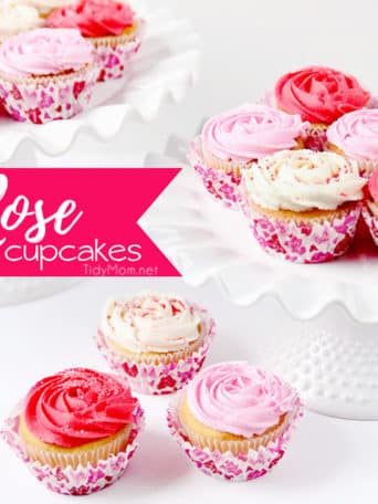 how to make Rose Cupcakes with quick-crusting buttercream