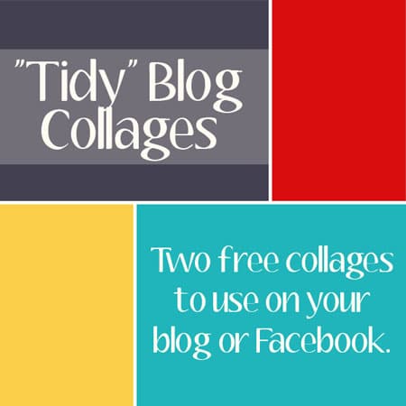 Free tidy blog collage from everydayelements