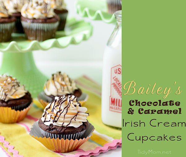 Bailey's Irish Cream Cupcakes