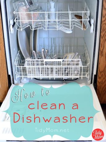 How to clean a dishwasher