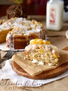 Peaches Cream Coffee Cake