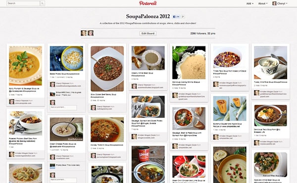 Soupapalooza Pinterest