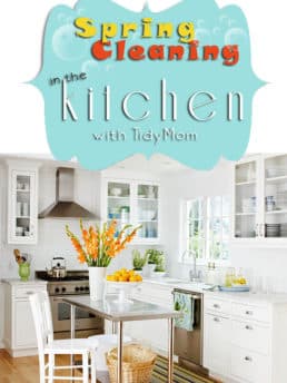 10 Spring Cleaning steps to get your kitchen health inspector clean! at TidyMom.net #housekeeping