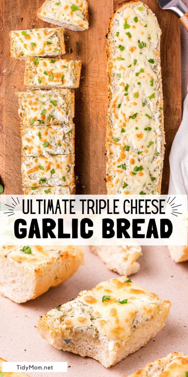 garlic bread with cheese