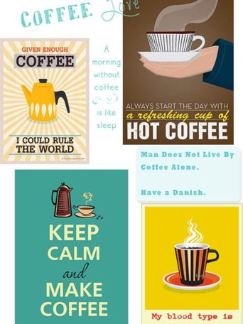 Coffee Love prints