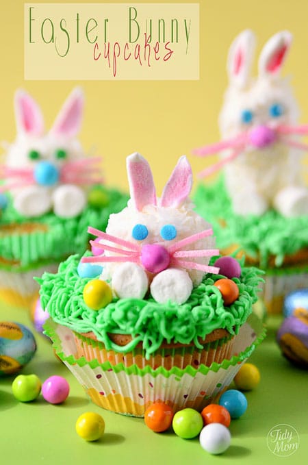 Lemon Bunny Cupcakes