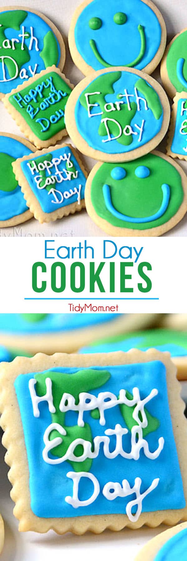 Earth Day Cookies at TidyMom.net