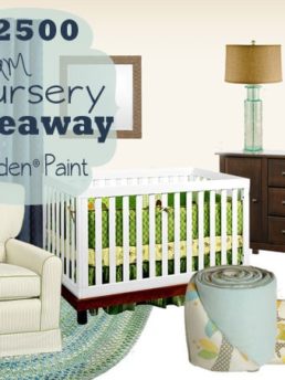 Nursery Giveaway with Glidden