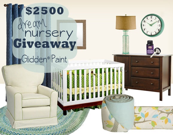 Nursery Giveaway with Glidden