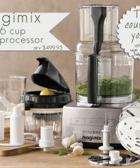 Magimix 16 cup Food Processor Giveaway at TidyMom
