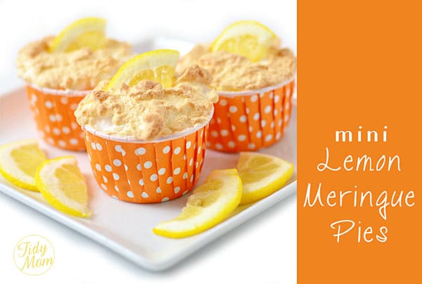 Mini Lemon Meringue Tarts – The Cozy Plum