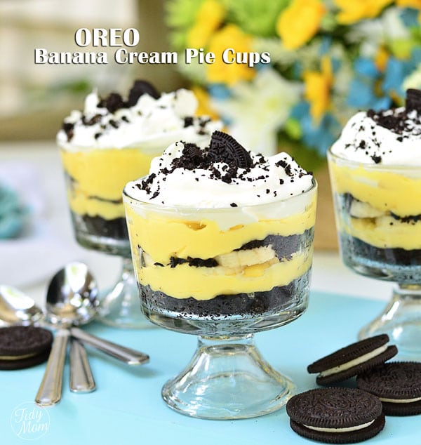 Easy Oreo Banana Cream Pie Recipe