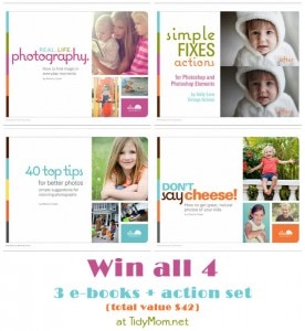 Win all 4 from Rebecca Cooper at TidyMom.net