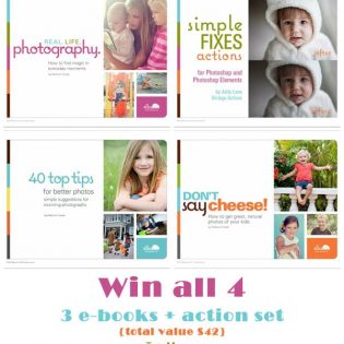 Win all 4 from Rebecca Cooper at TidyMom.net
