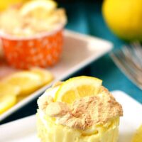 These simple, fun, mini lemon meringue pies from scratch are fresh, tangy and perfect for summer picnics, parties, and BBQ. They are best served cold, making them a great make ahead dessert. So much easier than making a full pie!