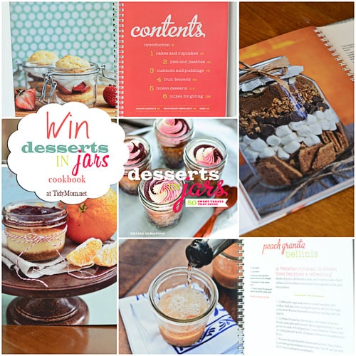 Desserts in Jars Cookbook giveaway