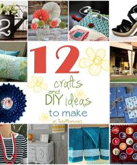 12 ideas for Getting Crafty at TidyMom.net