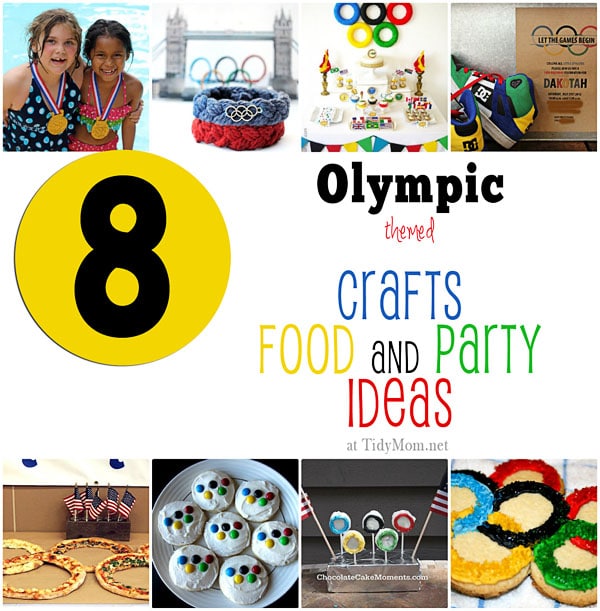 Olympics Crafts Treats and party ideas